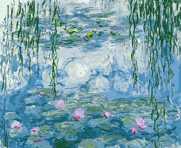 Water Lilies Nympheas Claude Monet - Landscape Paint By Number