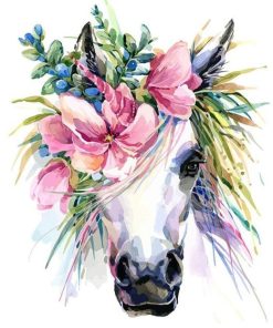 Magical Unicorn paint by numbers