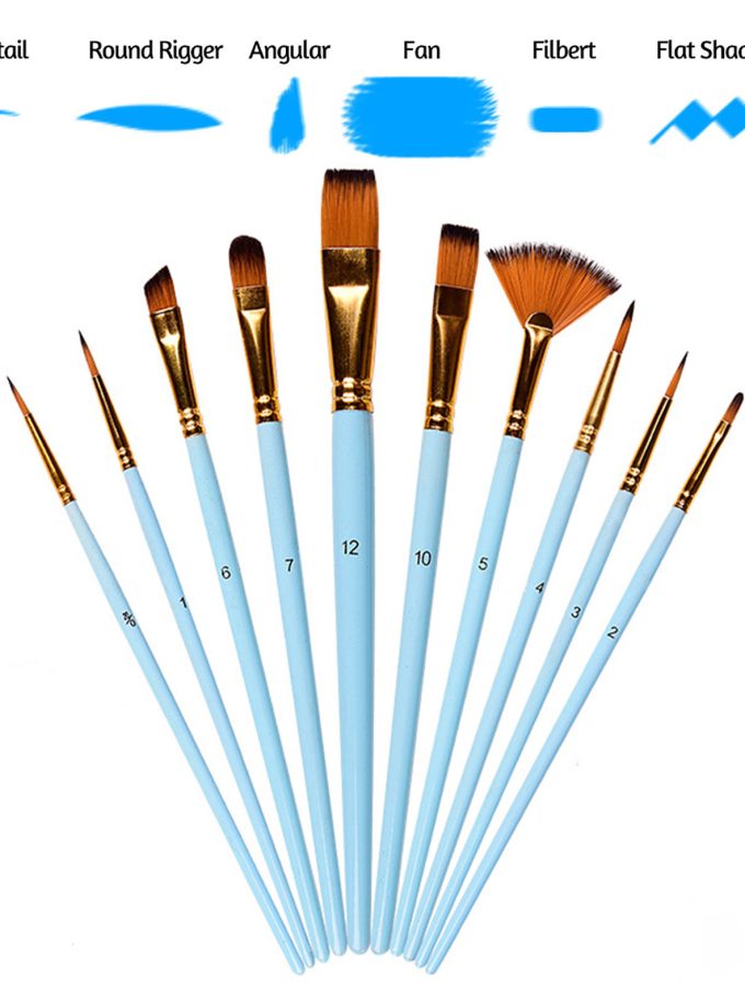 Oil Paint Brushes
