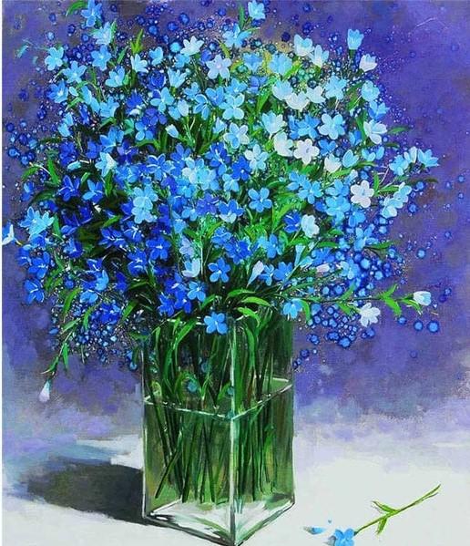 Periwinkle -  Flowers Paint By Number