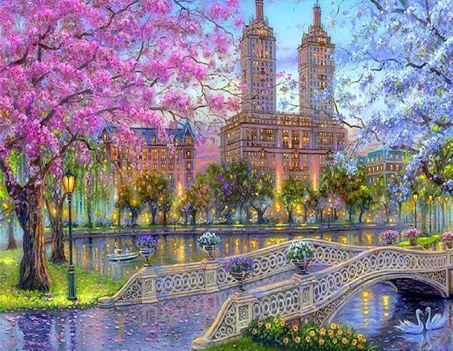 New York Central Park - Cities Paint By Number