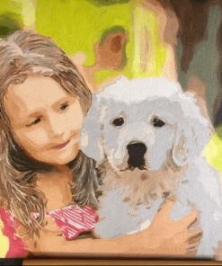 Pet Paint by numbers - Custom paint by number