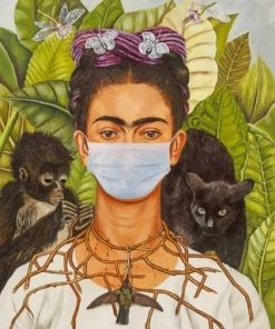 frida kahlo paint by numbers