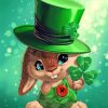 Leprechaun Rabbit Paint by numbers