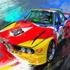 Race Car Art paint by numbers