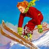 vintage-skiing-girl-paint-by-number