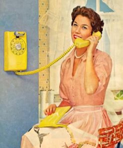 vintage-woman-talking-on-the-phone-paint-by-number