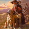 western-old-man-and-his-dog-paint-by-numbers