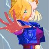 Android 18 Paint by numbers