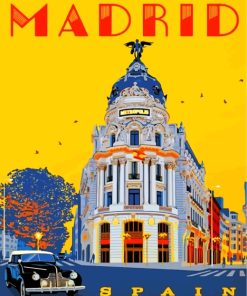 Spain Madrid Paint by numbers