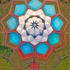 lotus-temple-in-new-delhi-paint-by-numbers