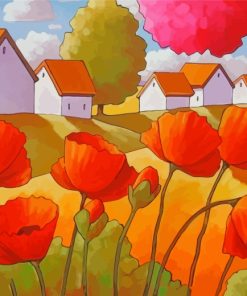 red-poppies-paint-by-numbers