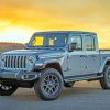 Gray Jeep Paint by numbers