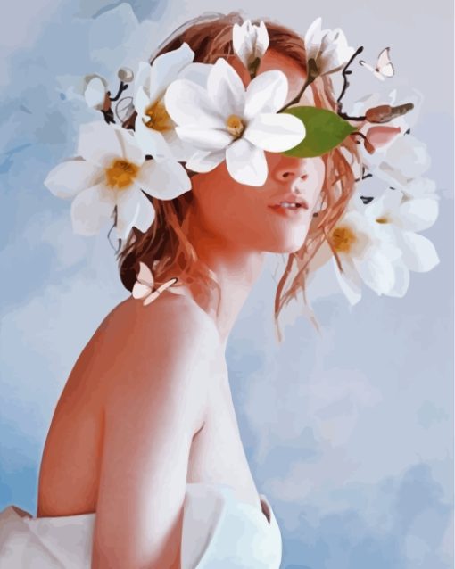 aesthetic-floral-lady-paint-by-numbers