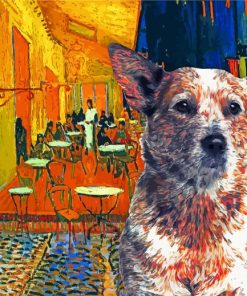 australian-cattle-dog-red-heeler-art-van-gogh-cafe-terrace-paint-by-numbers