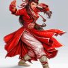 kung-fu-lady-paint-by-numbers