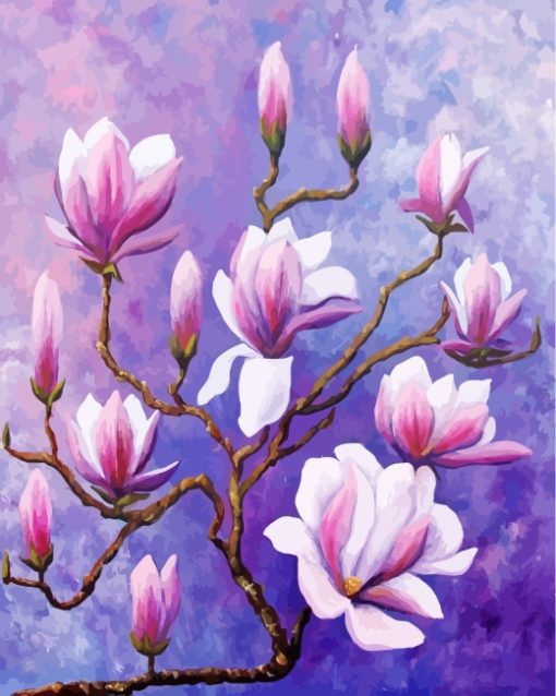 magnolias-flowers-paint-by-numbers