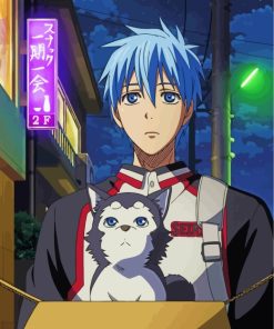 Tetsuya Kuroko And His Dog Paint by numbers